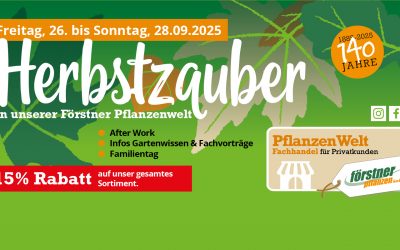 Einladung Herbstzauber 2025